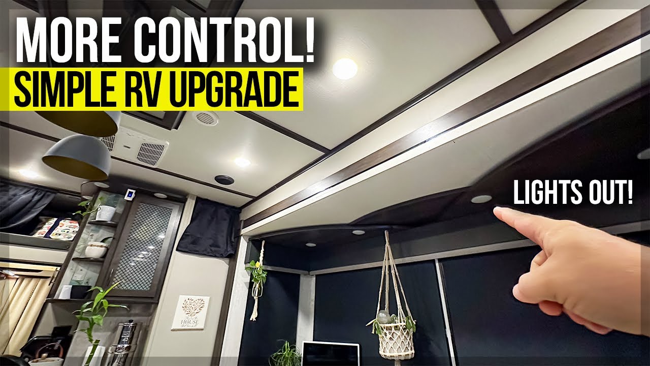 SEPARATE RV Living Lights in One Control- DIY for MORE Control of your RV!