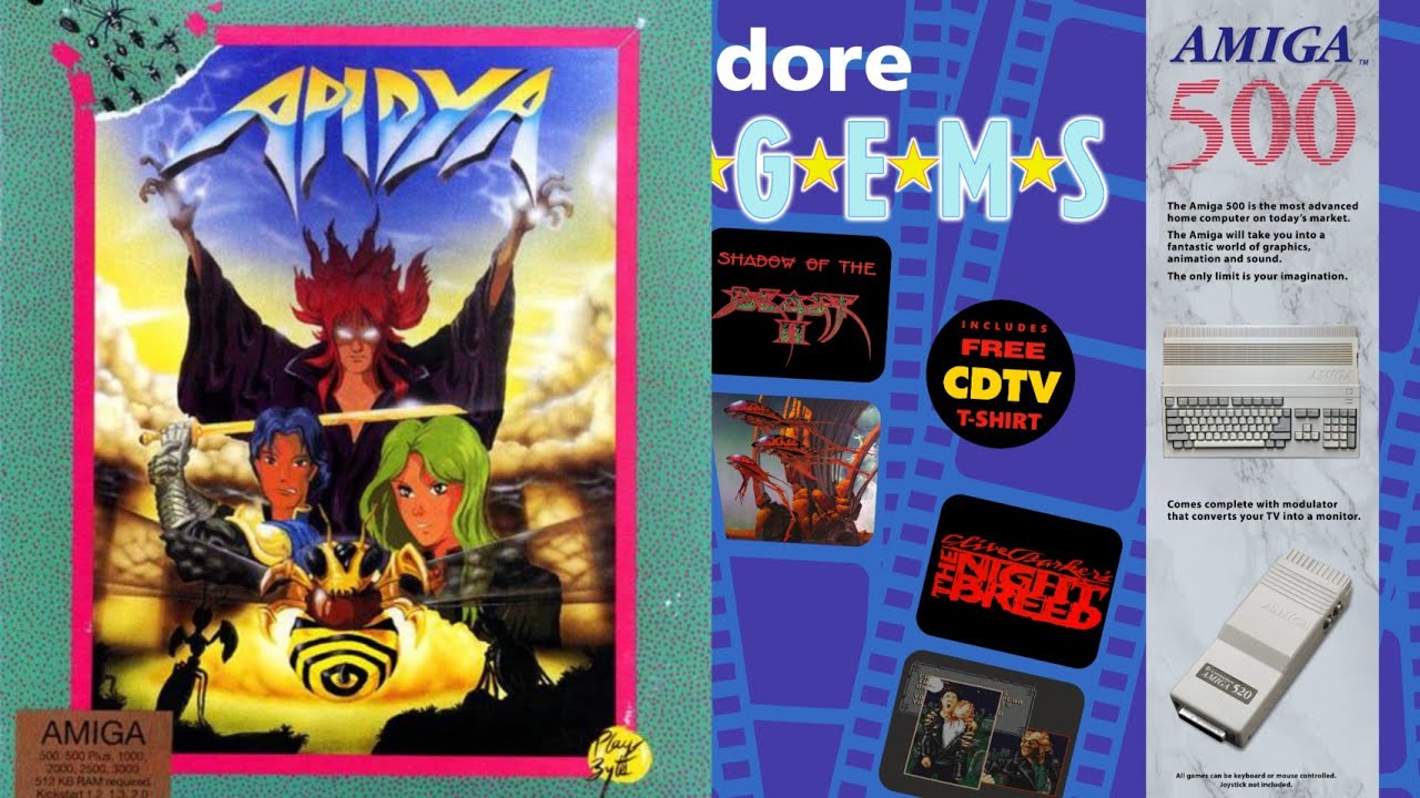 Apidya (Amiga) Published By Blue Byte 1992