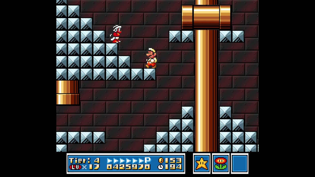 Fire Bros 1 | Tier 4 | SMB3LDC for Super Mario All-Stars v1.1a