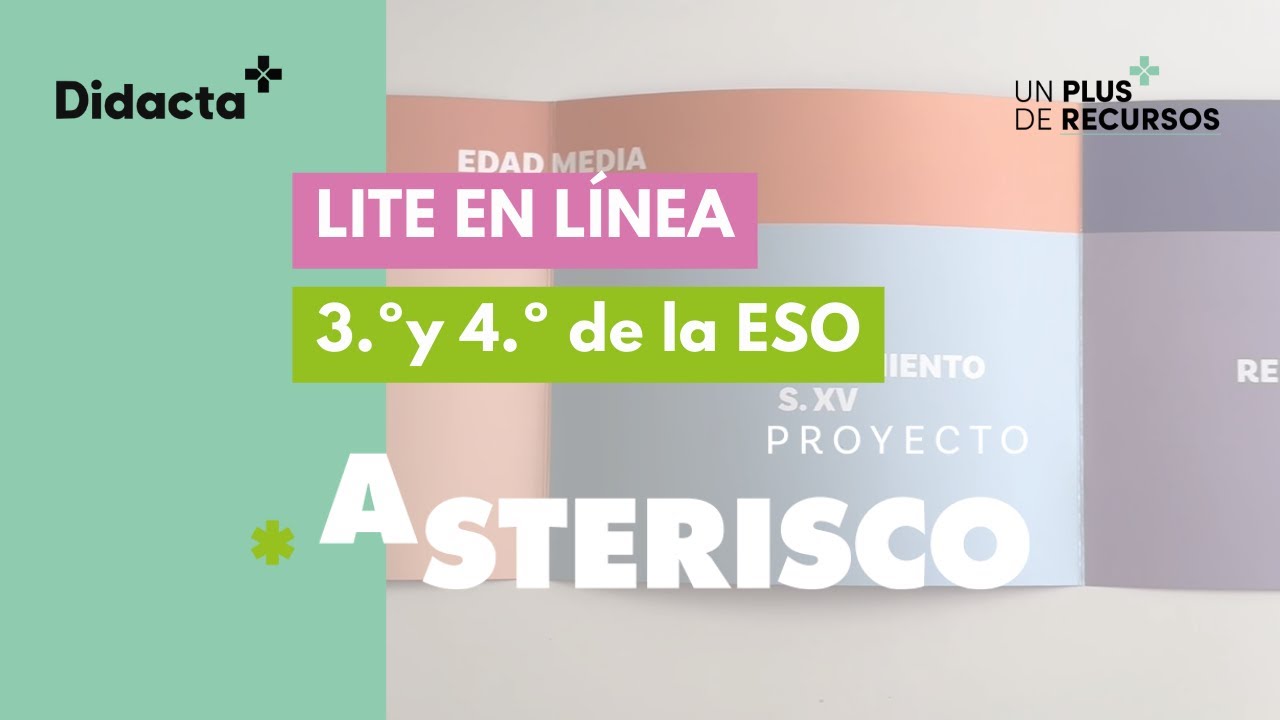 Juego Lite en línea. Caja de juegos de Asterisco para 3.º y 4.º de ESO | Un plus de recursos