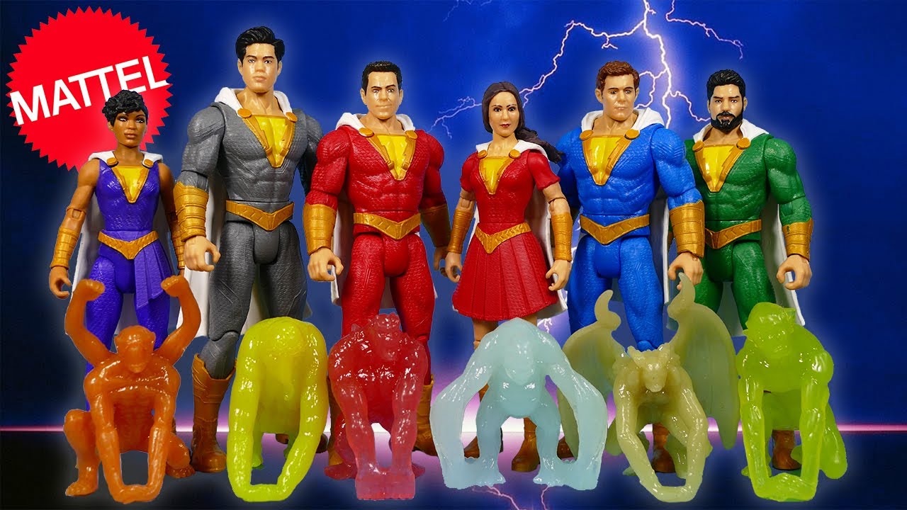 Обзор фигурки Mattel «Power Slingers» из фильма «Шазам»