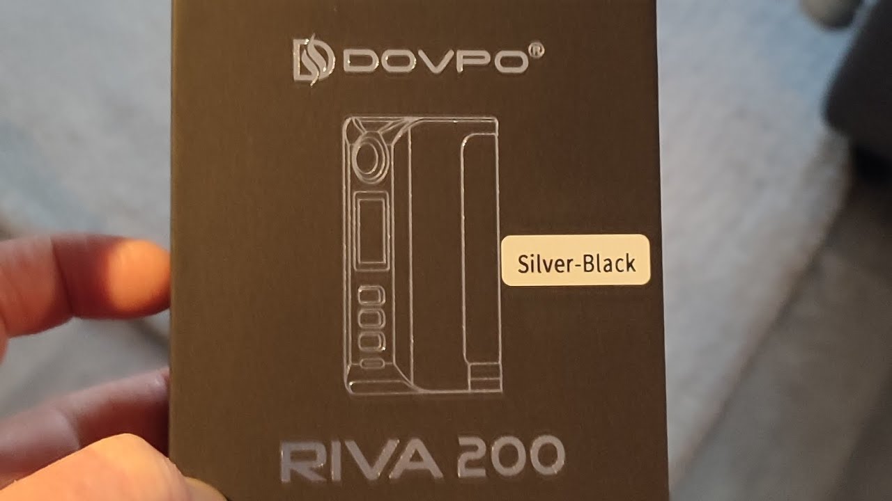 Dovpo,,,RIVA 200 ,Box mod, Quick look ,,be back in a few days let you know what I think of it