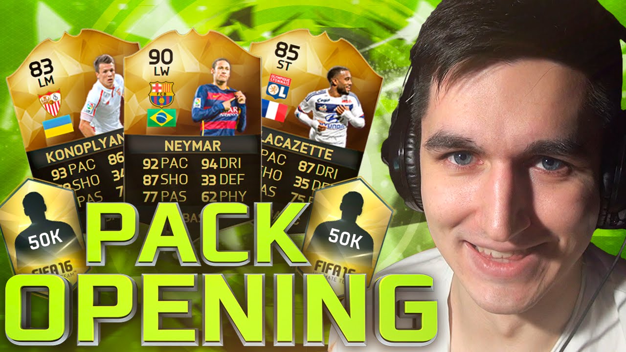 FIFA 16 | PACK OPENING | НАБОРЫ ПО 50.000 МОНЕТ