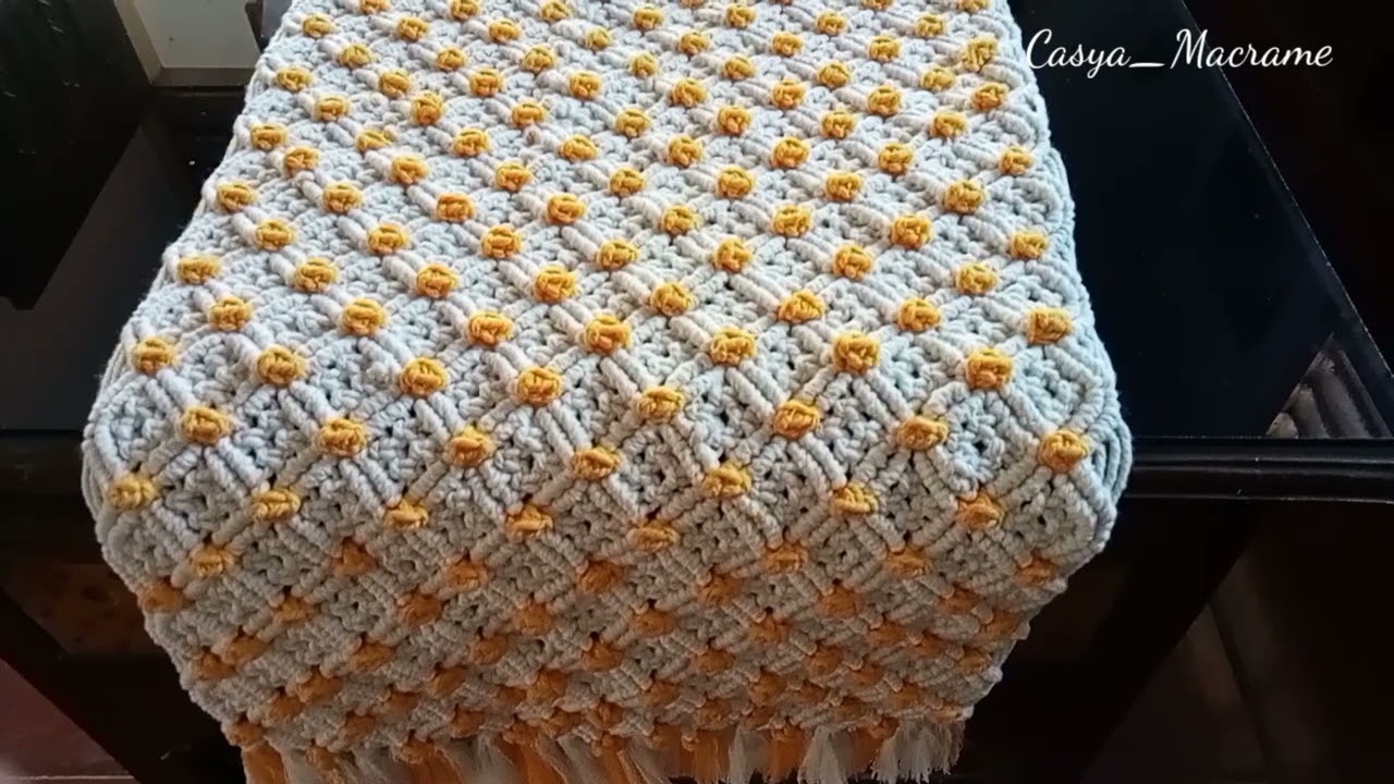 Macrame Table Cloth