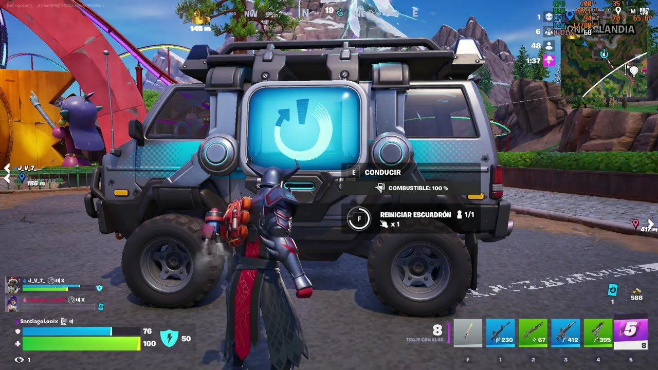 Fortnite - [Directx 12+Nanite+Lumen]  - RX 9060XT + I7 9700
