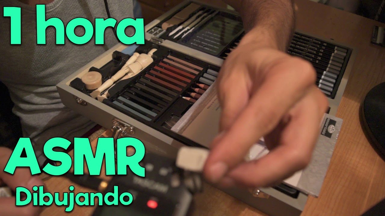 ♻️ ASMR DIBUJANDO Español ✏️ - (ASMR Drawing) | 1 Hora (RECOPILACIÓN) ♻️