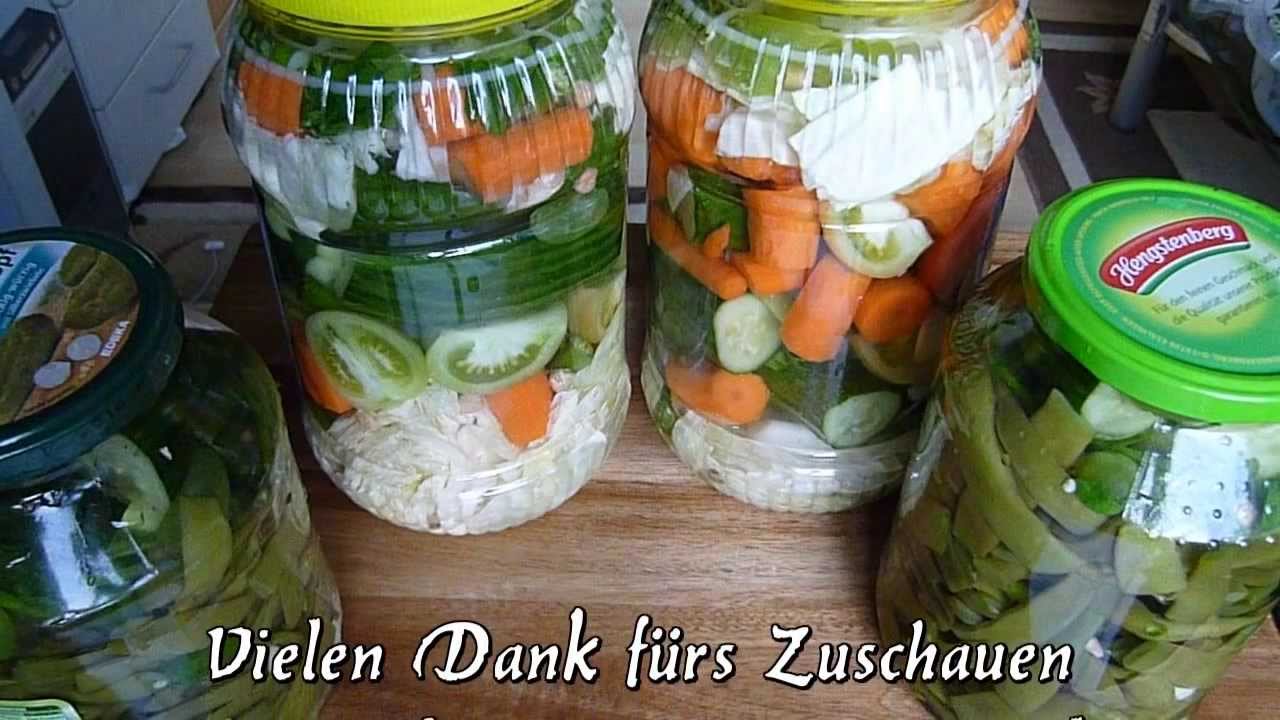 Türkische eingelegte Gemüse-Karisik tursu