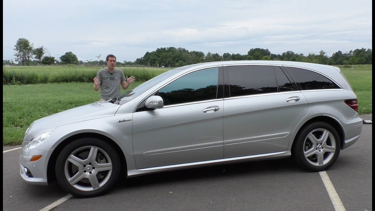 The Mercedes R63 AMG is a 500-Horsepower Minivan