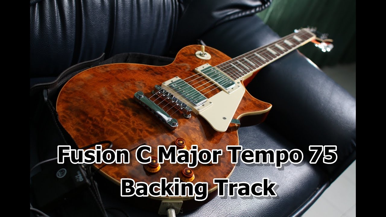 Backing Track - Fusion C Major Tempo 75
