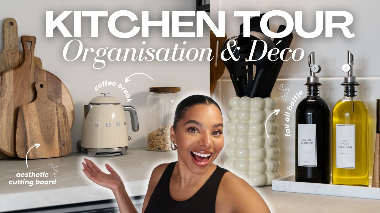 KITCHEN TOUR | ORGANISATION EXTREME, DÉCO & RANGEMENT (Petite cuisine) | #homedecor