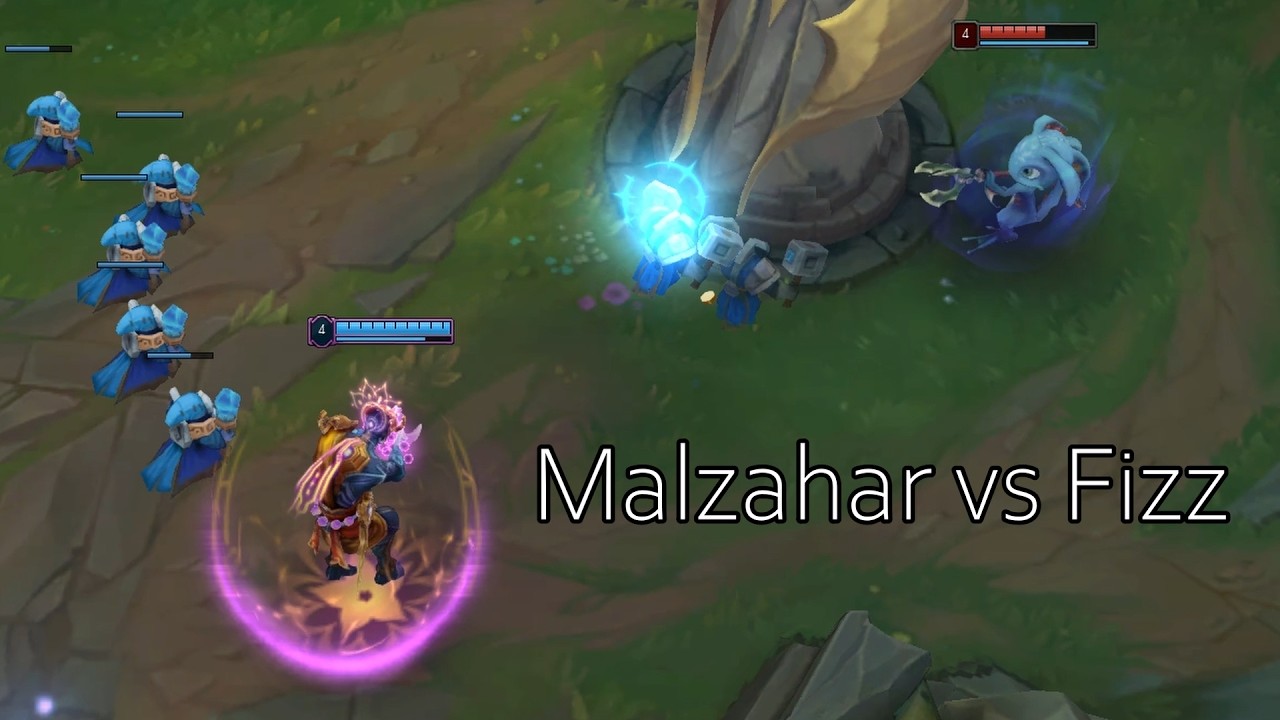 How to dominate the Fizz lane as Malzahar (with two examples)