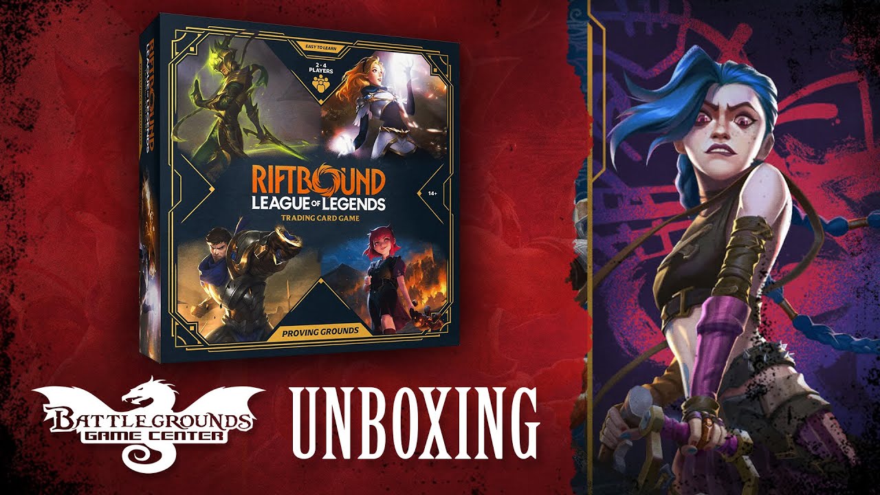 Riftbound: League of Legends TCG: Proving Grounds — Распаковка