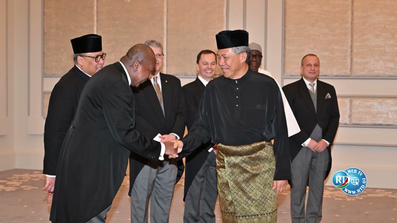 L’ambassadeur Djibouti auprès de la Malaisie remet ses lettres de créance au roi Malaisien