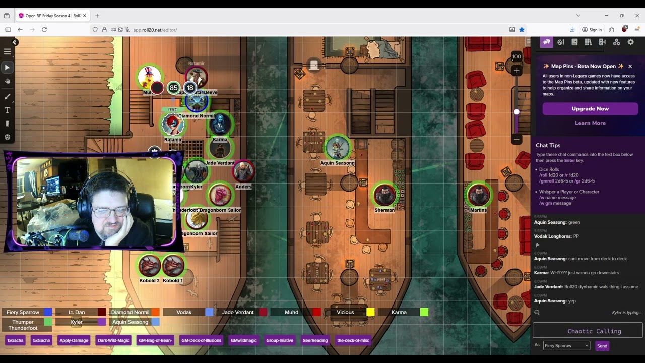 Open RP Friday ONE SHOT "??" : Tides of Maddness DM is CBG tonight and Star is Playing as Ratamir, e