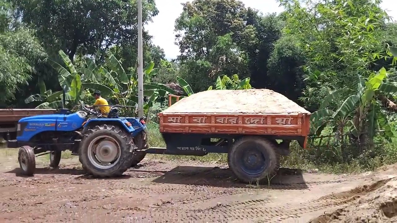 এক গাড়ি কাজের বালু ছয় হাজার টাকা মাত্র।