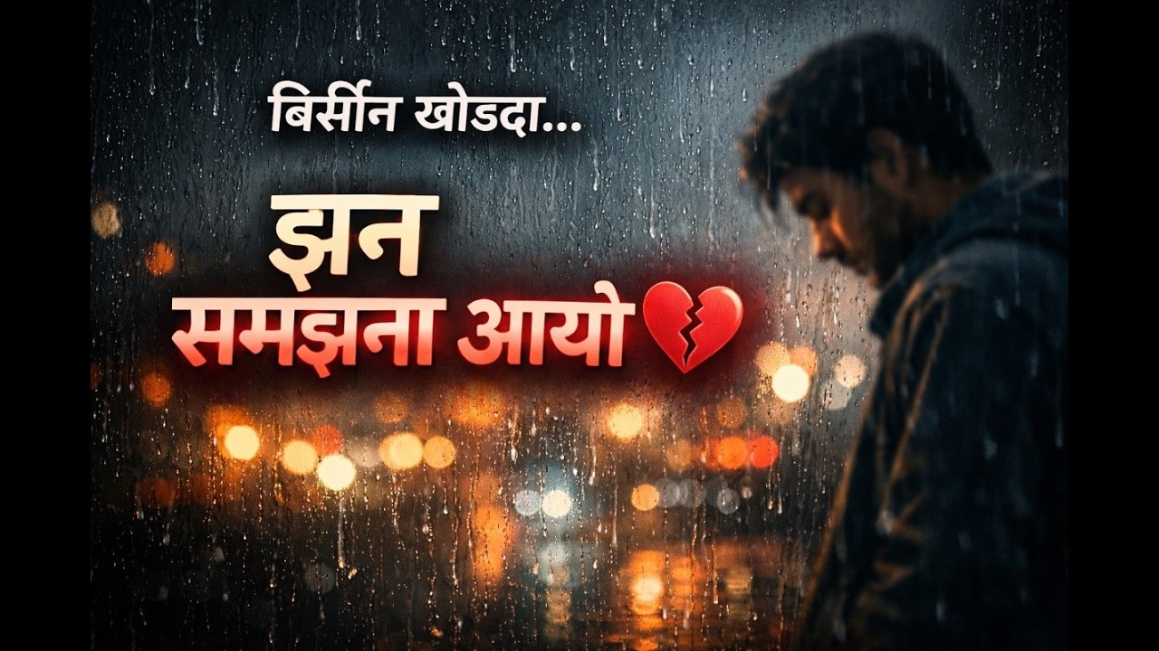Rain Memories 💔 | झरीले सम्झायो | New Nepali tending Emotional Song 2026