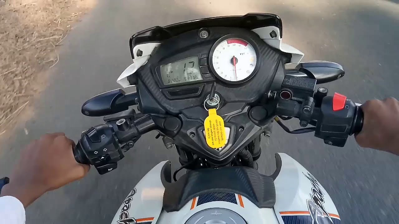 APACHE RTR 160 2018 REAL MILEAGE TEST