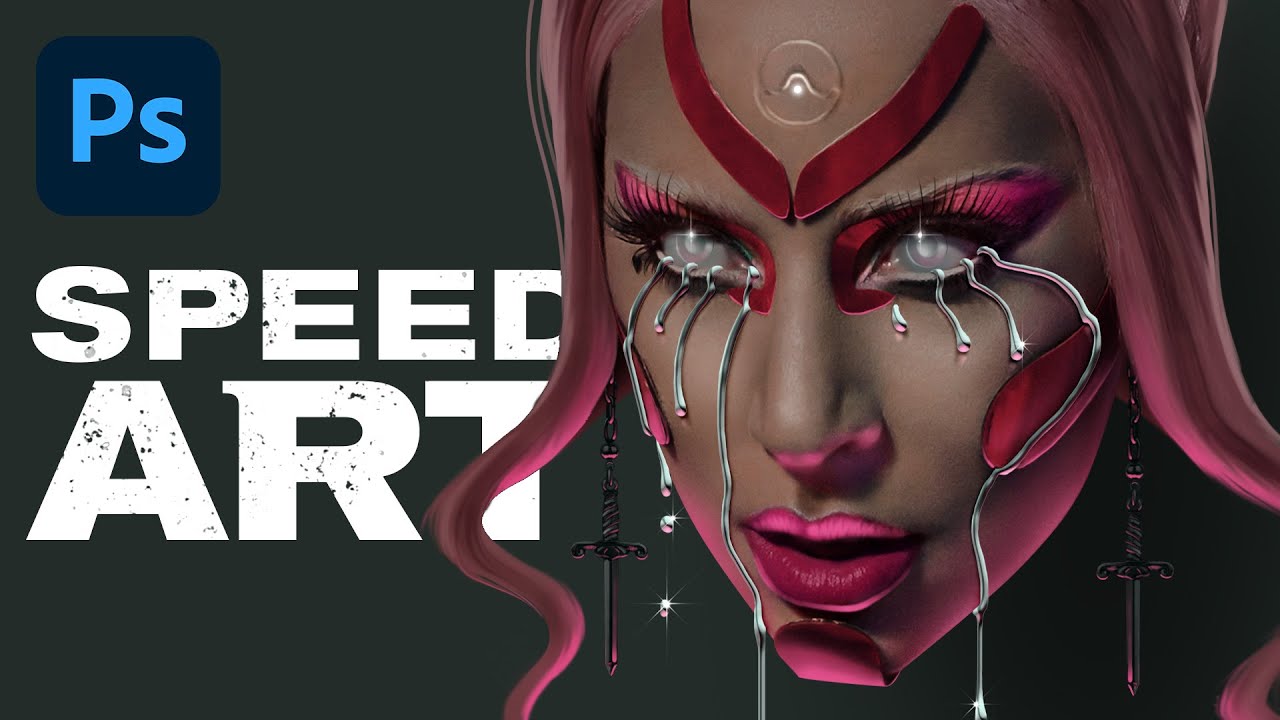 Rain On Me (Lady Gaga) – Photoshop Speed Art