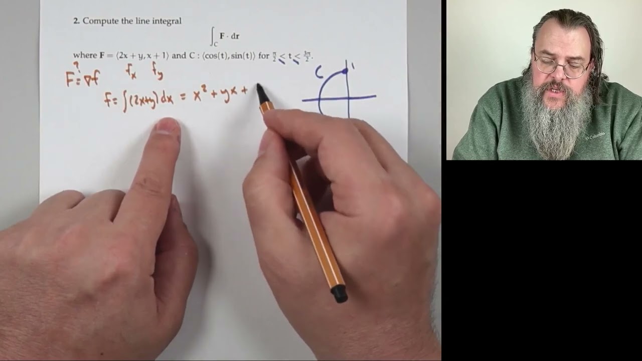Calc 3, Exam 3 walkthrough (Spring 2022)
