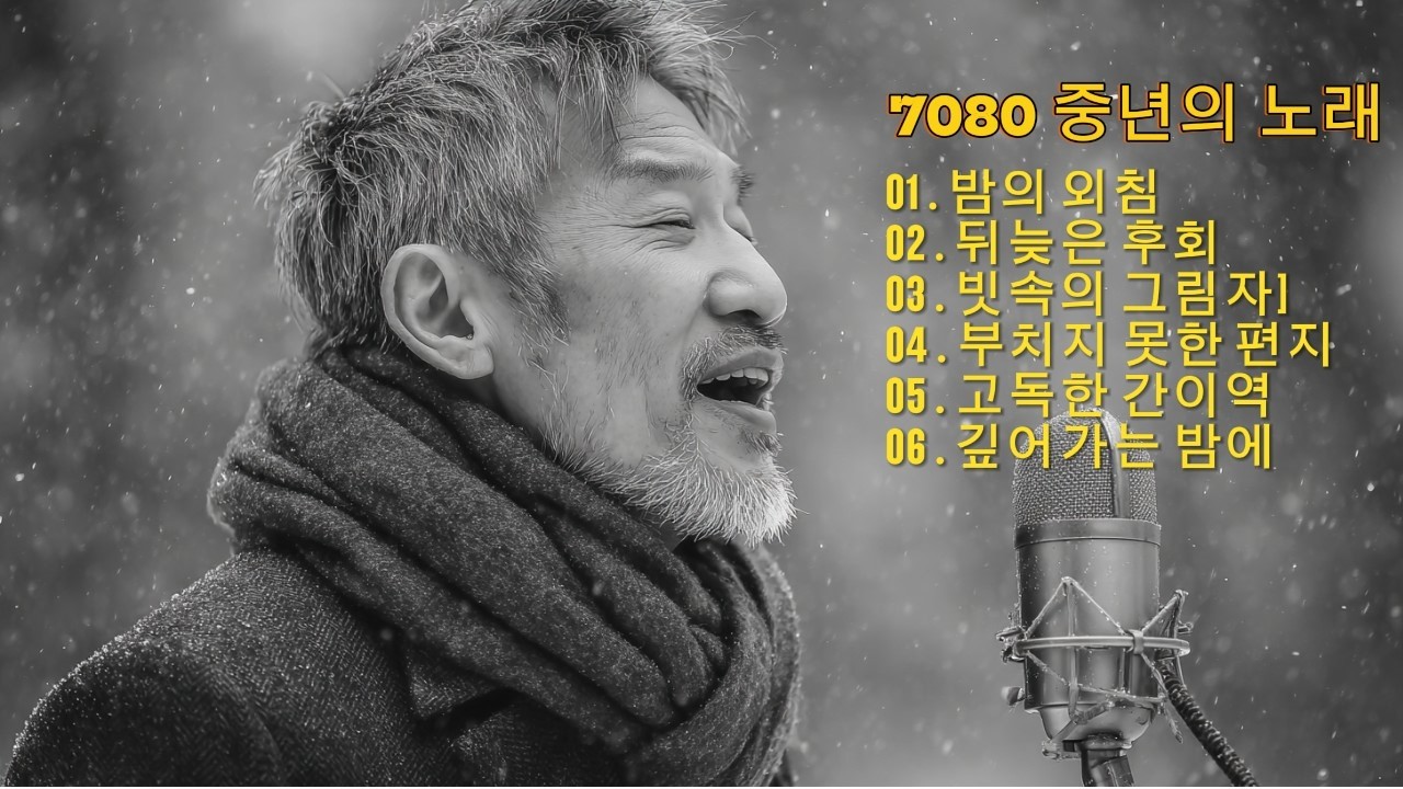 첫곡부터 눈물난다🍂 | 중년의 마음을 위로하는 감성 트로트 🎵 | #감성트롯 #중년음악 #7080음악