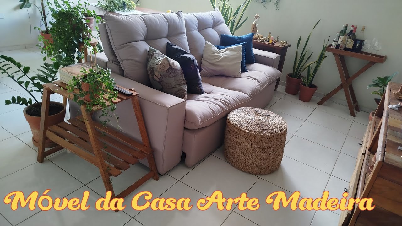 Móvel da loja Casa Arte Madeira Móveis Rústicos em Gravatá Pernambuco.