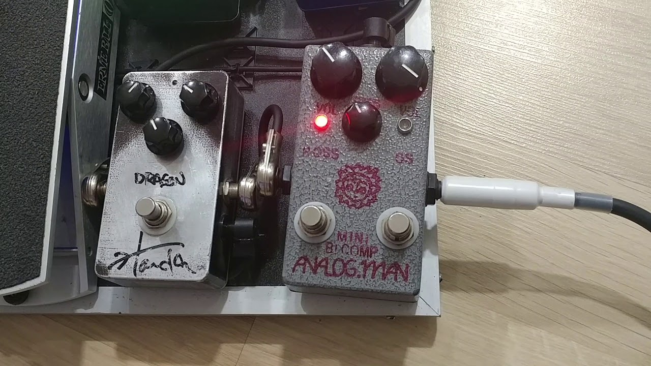 analogman mini bi comp sound test