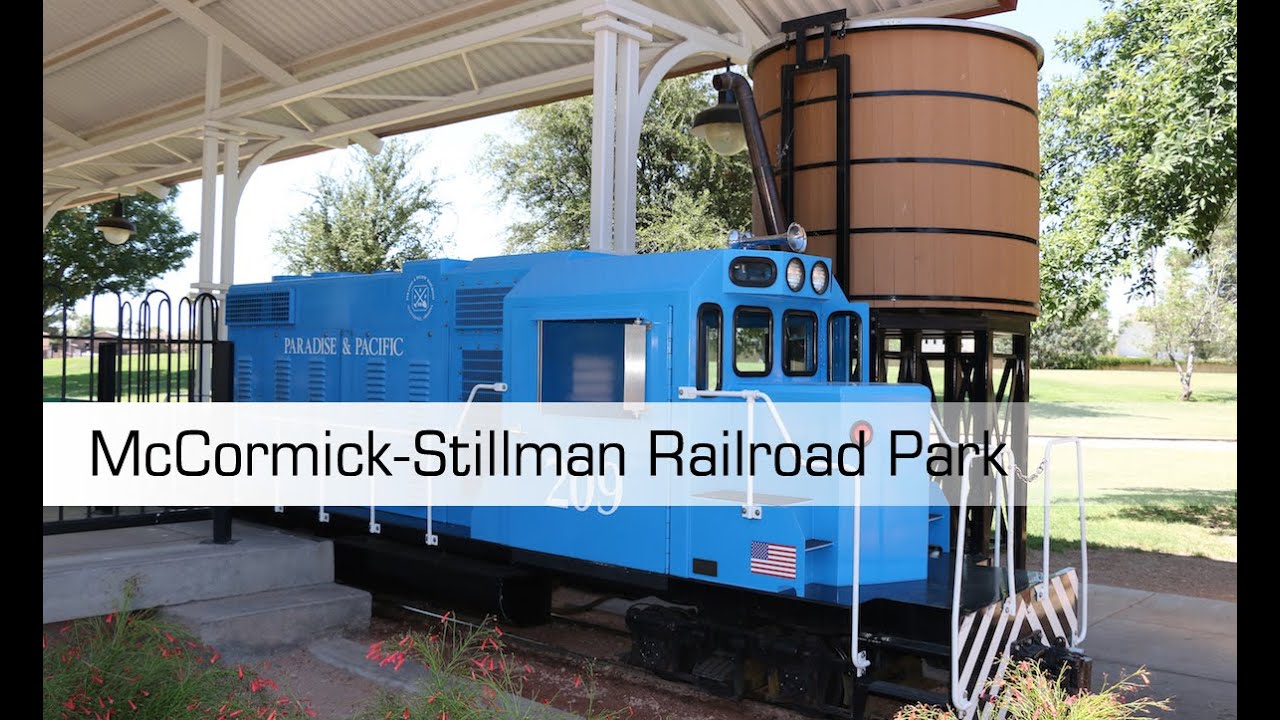 McCormick Stillman Railroad Park in Scottsdale, Arizona