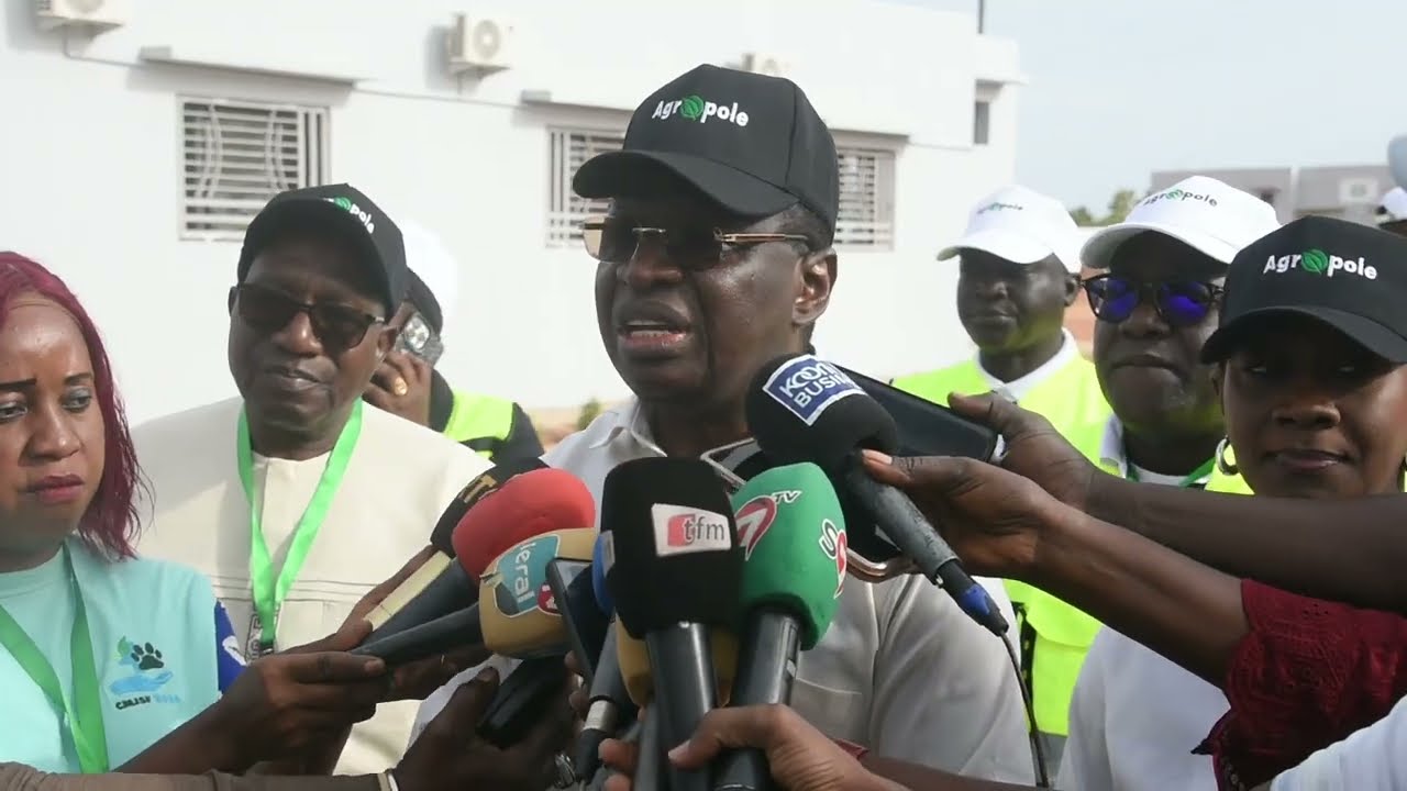 AGROPOLE SUD LES TRAVAUX SONT EXECUTES A 95% SELON DR SERIGNE GUEYE DIOP