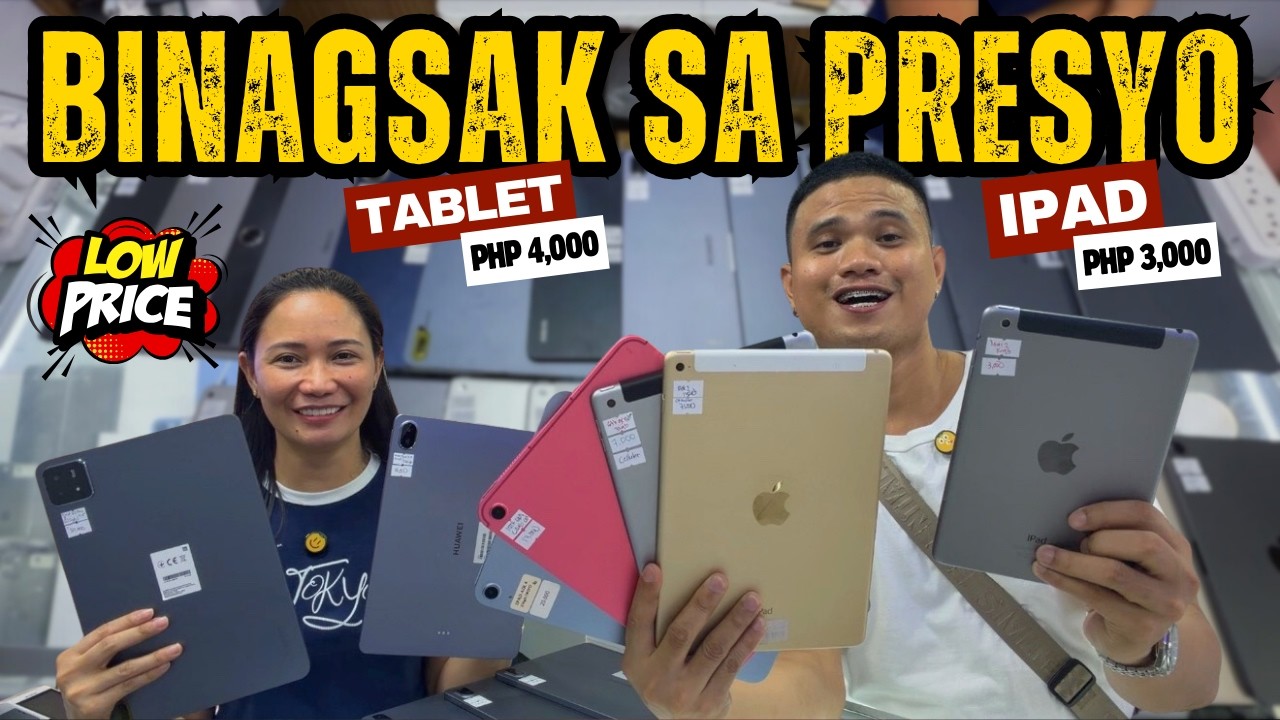 Murang Mag-BENTA ₱4,000 Android Tablet at ₱3,000 IPad sa Shop Nato!