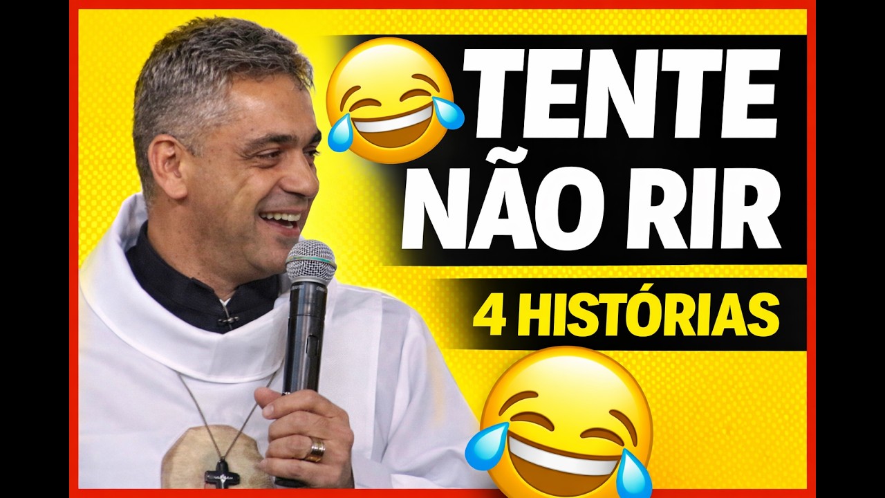 Tente Não Rir com Essas 4 Histórias do Padre Léo 😂 Eu Avisei!