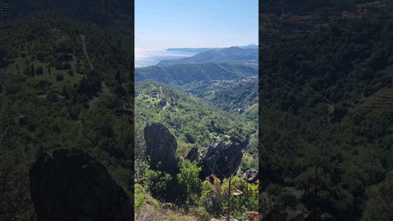 Arenzano da area picnic del Curlo fino al bricco Gavetta - video 1