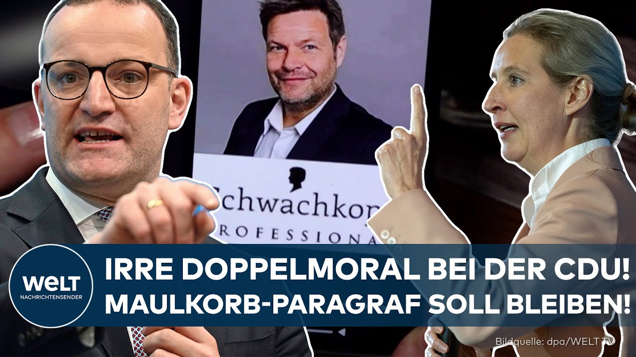 NACH AFD-ANTRAG: Irre Doppelmoral bei der CDU! – Maulkorb-Paragraf soll bleiben!