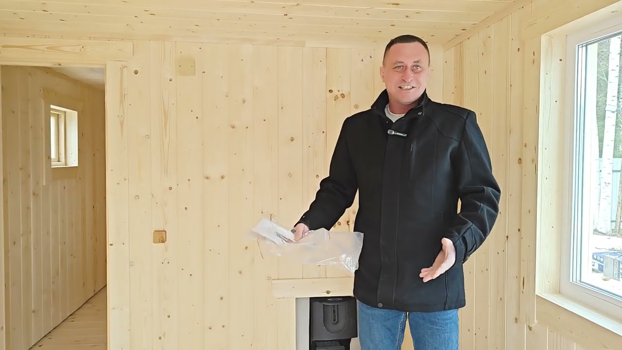 Трёхсекционная баня 3х6