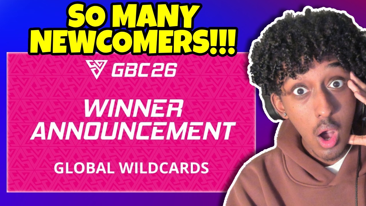 Yolow Reacts | GBC 2026 | GLOBAL WILDCARDS | WINNER ANNOUNCEMENT 🏆
