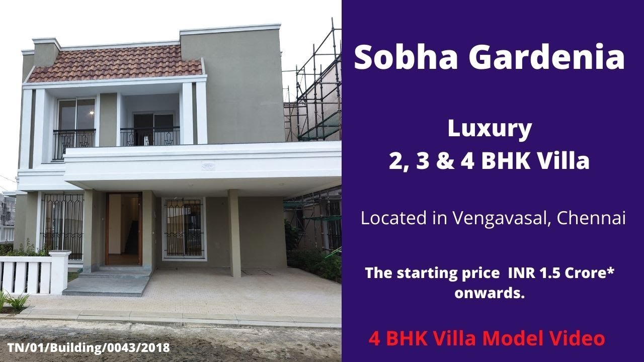 Sobha Gardenia | Luxury Villa at  Vangaivasal Near Medavakkam | Contact ☎️ +91 7550098989 #medsea