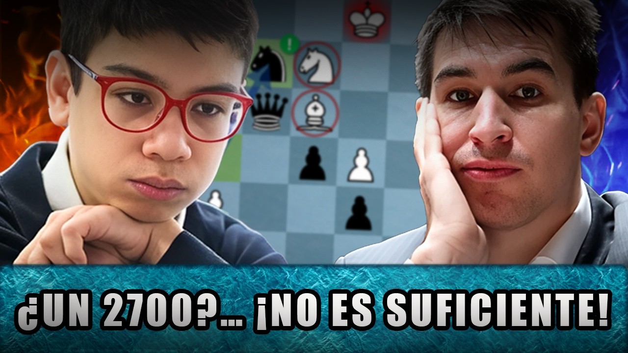 ¡¡PARTIDA DEMENCIAL!! FAUSTINO ORO ARRASA CON UN GRAN MAESTRO DE 2700 | Andreikin vs Oro