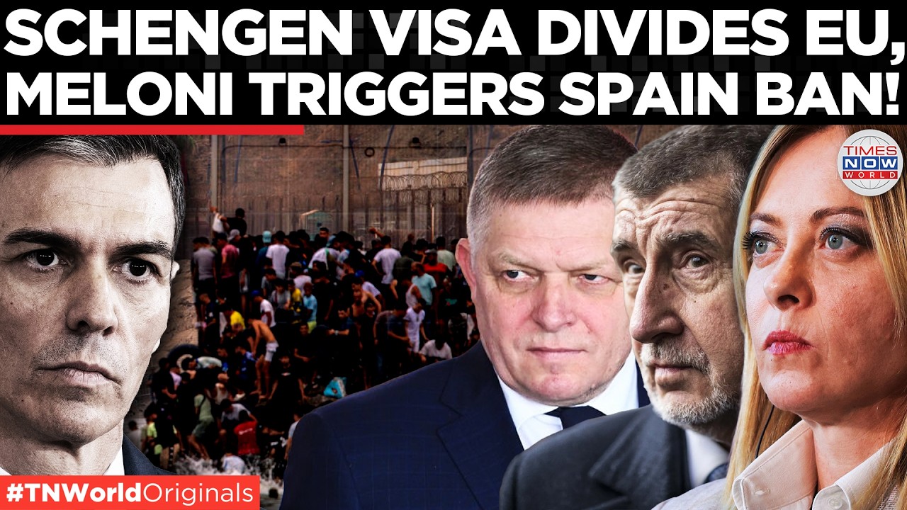 EU DIVIDED: Led By Meloni, EU Turn Back On Spain & Schengen Visas After Ceuta Migrant Crisis