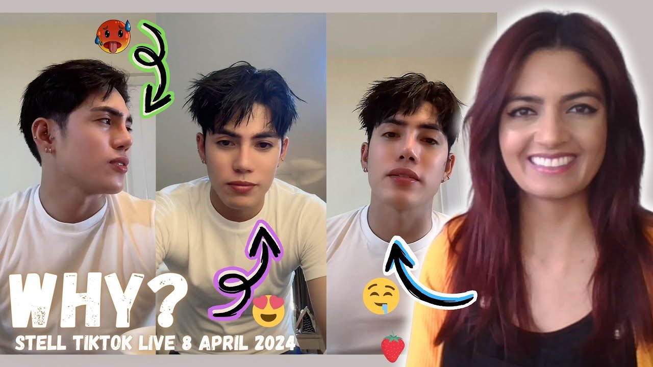 ICE IS NON-NEGO GUYSS! | STELL TIKTOK Live April 8 | THAT White Tee..🤤 + THIS mood! 🤣=💀