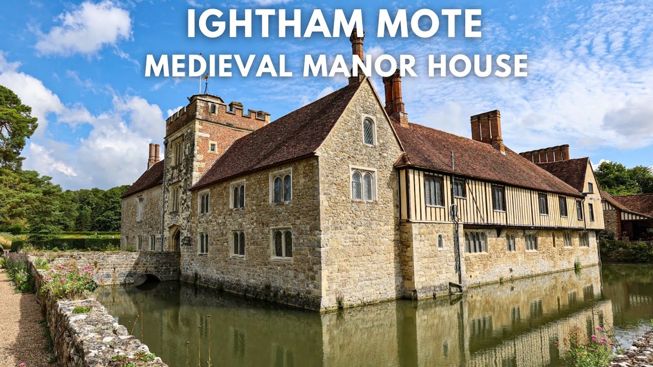 Medieval Ightham Mote, full of character Moated house in Kent #england #uktourism