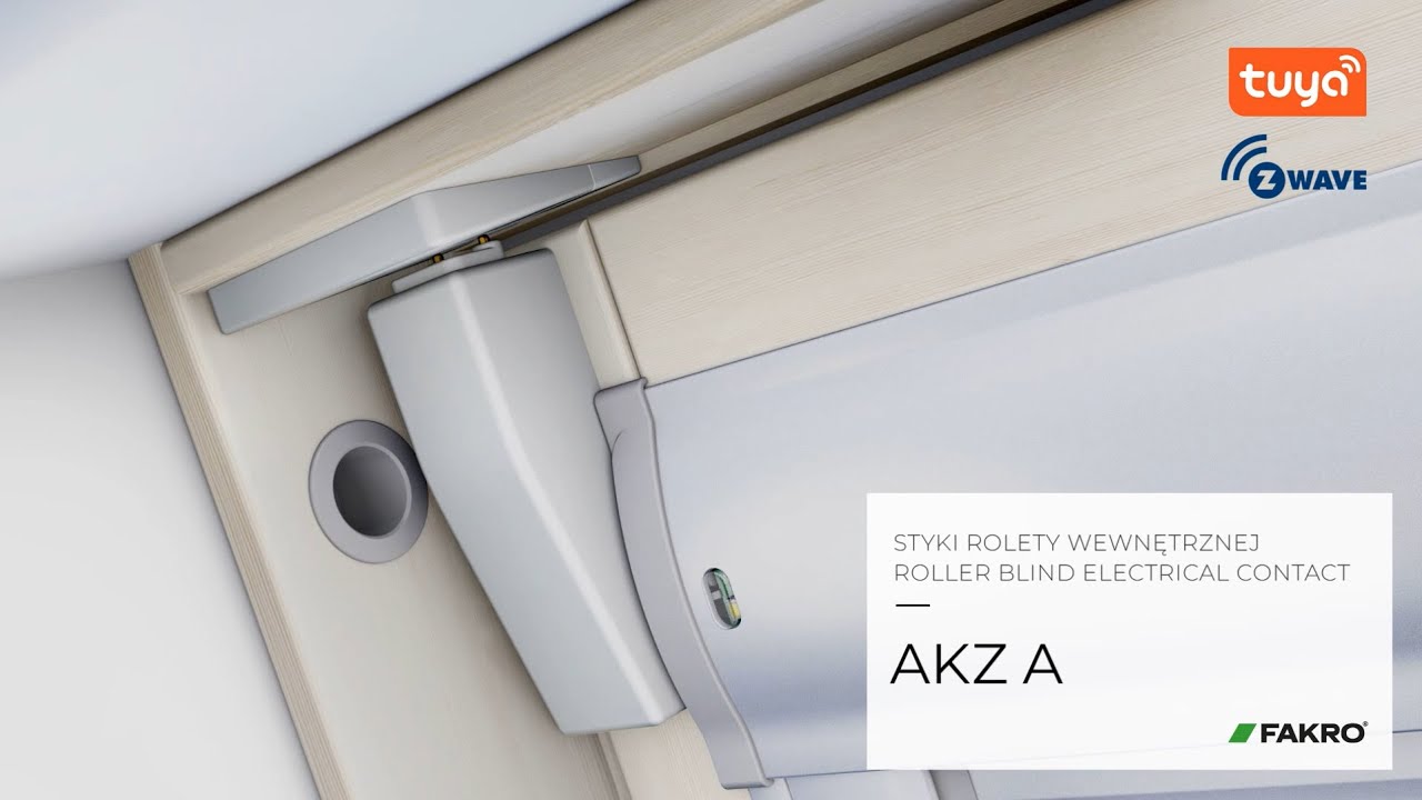 Installation - Roller blind electrical contact AKZ A