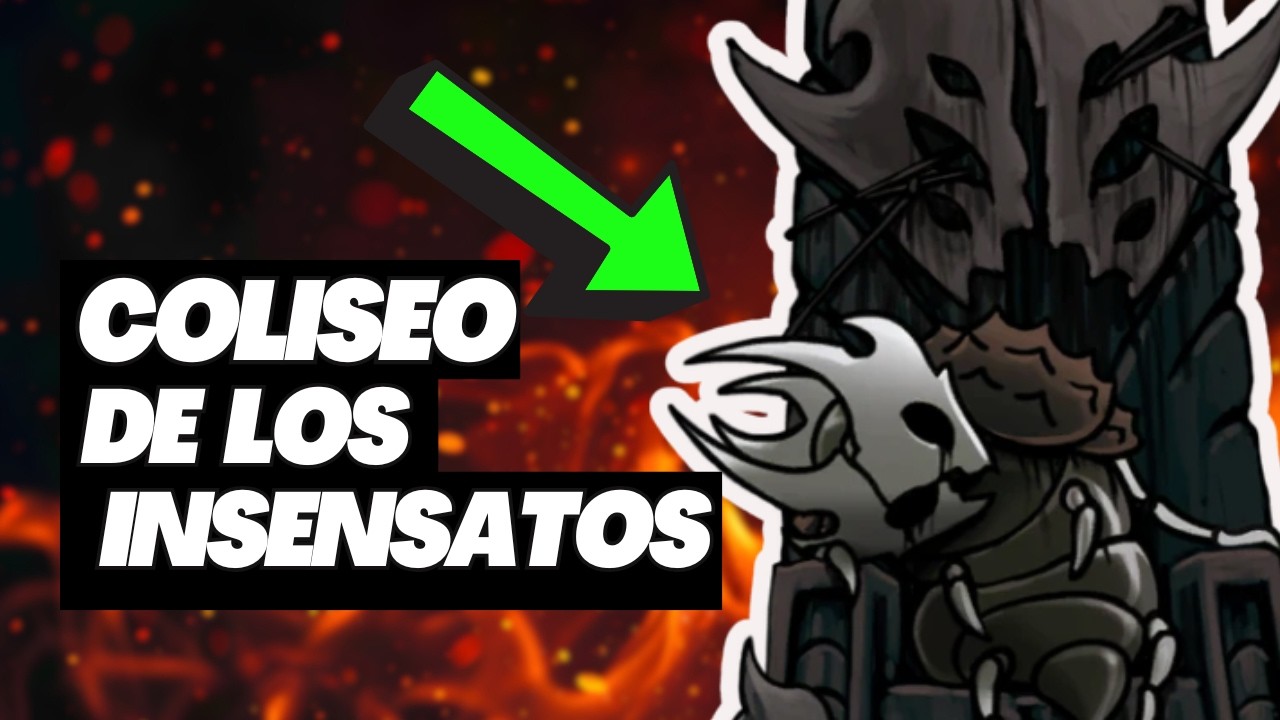 🏆Coliseo de los Insensatos Hollow Knight | Guía Pruebas 1 y 2 (Fácil y Seguro)⚔️🛡