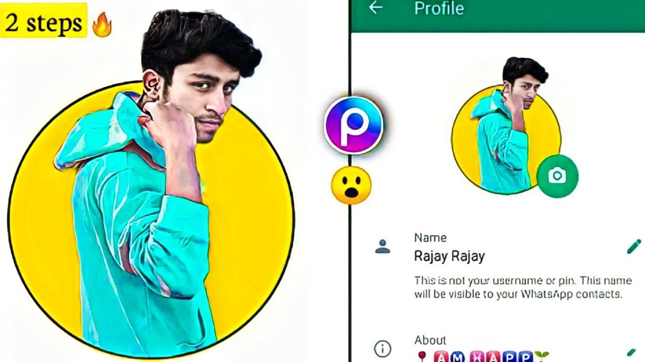 3D profile editing in Picsart || PicsArt Profile photo editing  || Whatsapp Dp photo editing #2022