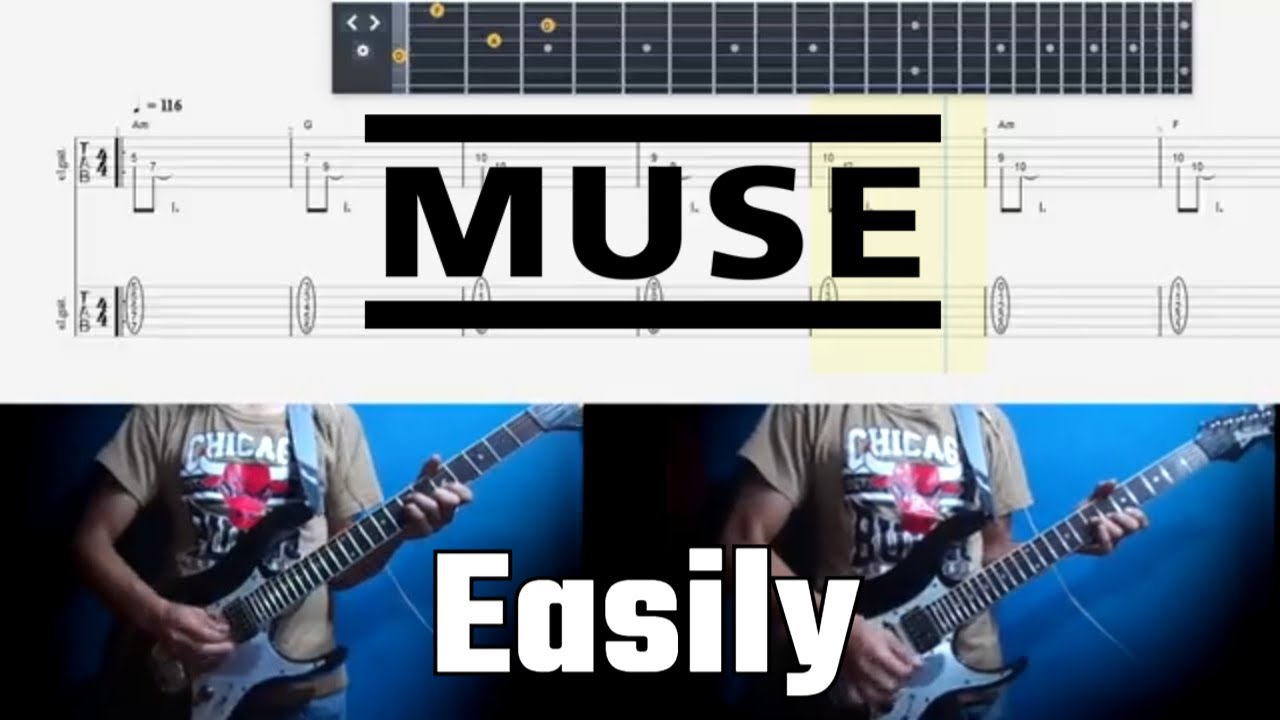 Muse Easily Guitar Cover