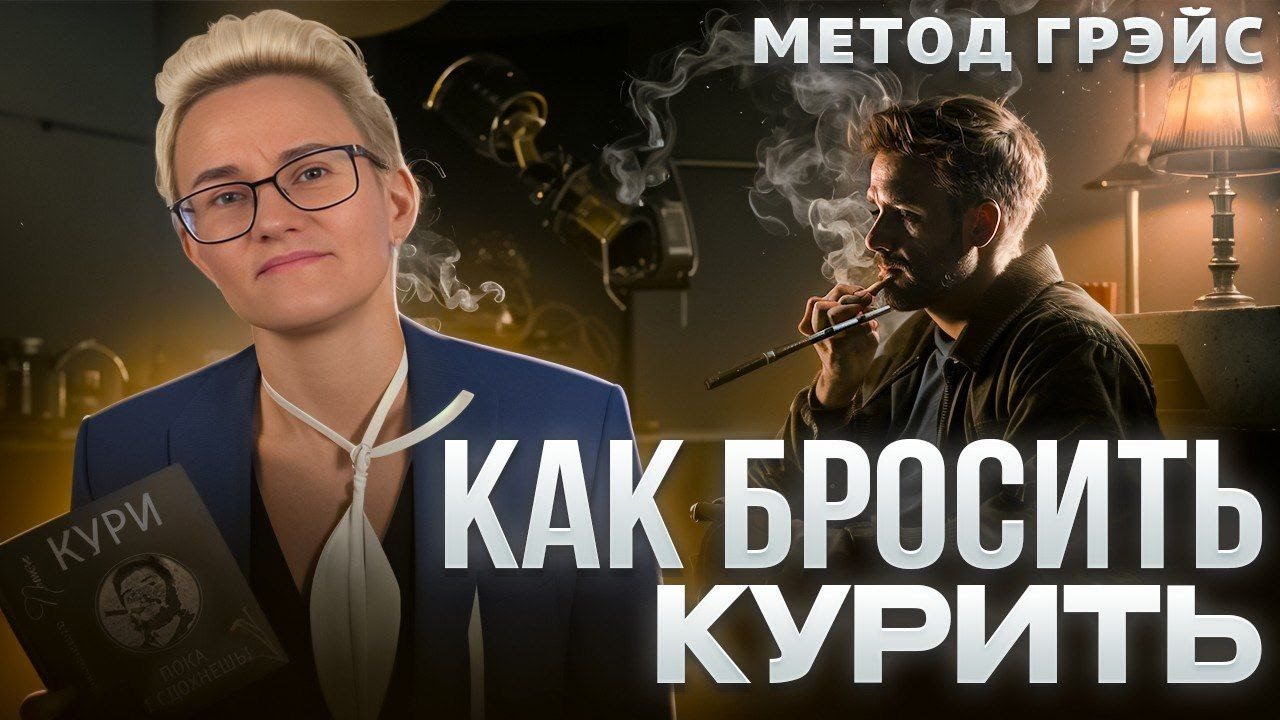 КАК БРОСИТЬ КУРИТЬ | АЙКОСЫ, ВЕЙПЫ, СИГАРЕТЫ | МЕТОД НАТАЛЬИ ГРЭЙС #броситькурить