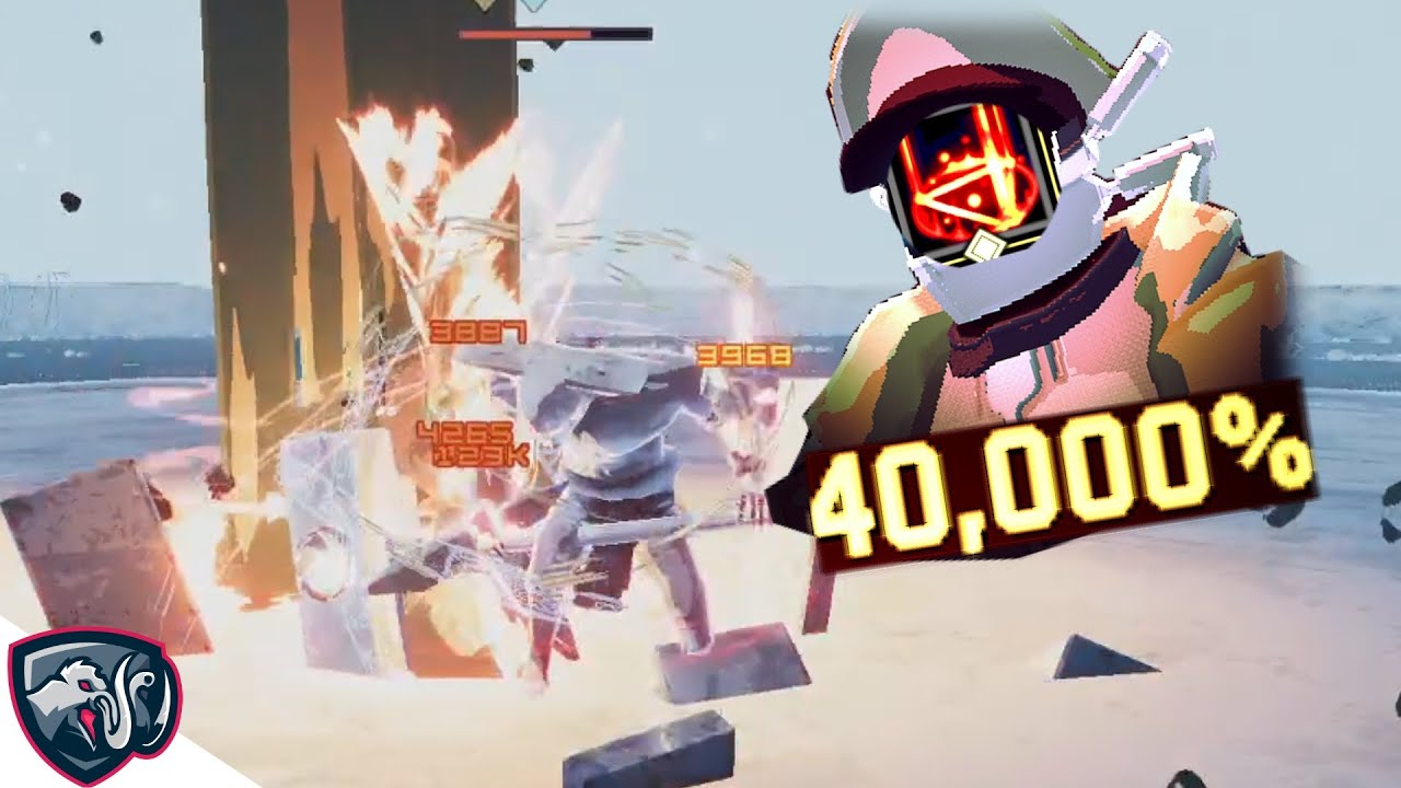 40,000% dmg vs Risk of Rain 2 bosses - Gameplay highlights