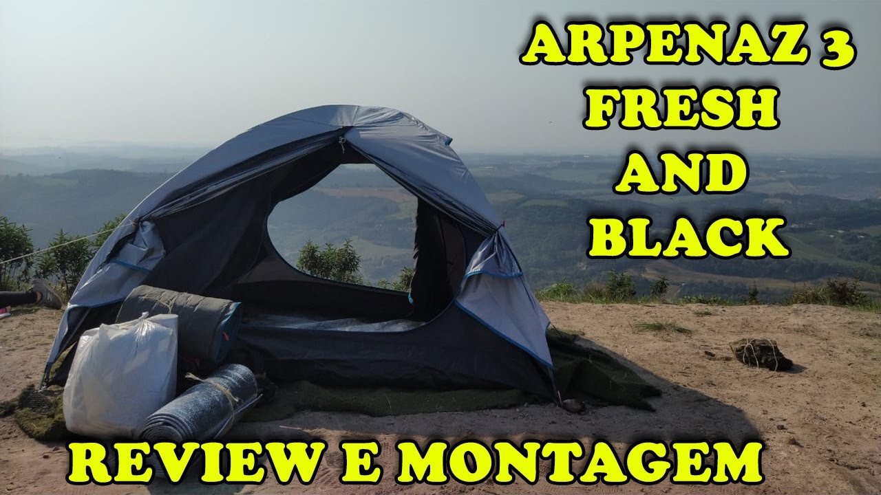 Barraca Arpenaz 3 Fresh and Black | Review e Montagem