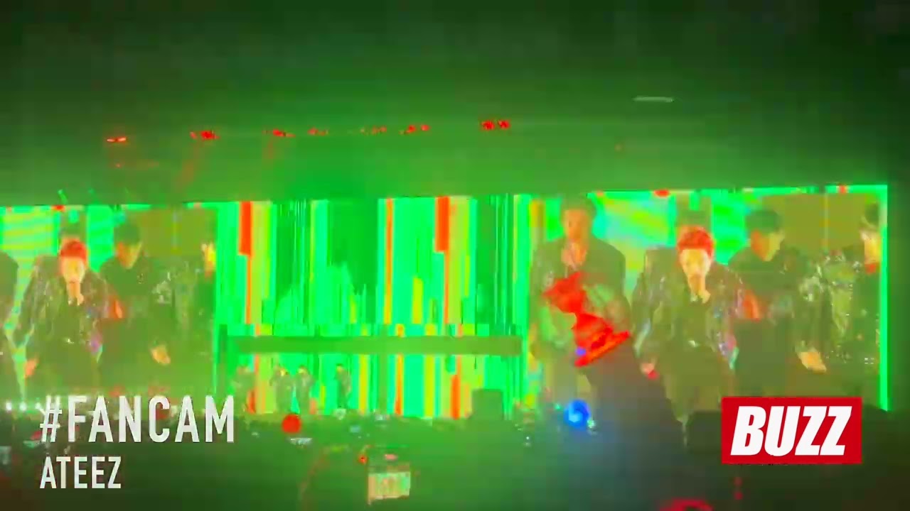 ATEEZ intro BMO Stadium LA DAY 1 | #FANCAM