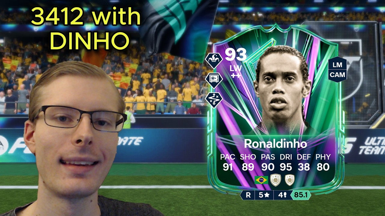 Testuję formację 3412 w FUT CHAMPS z Ronaldinho!