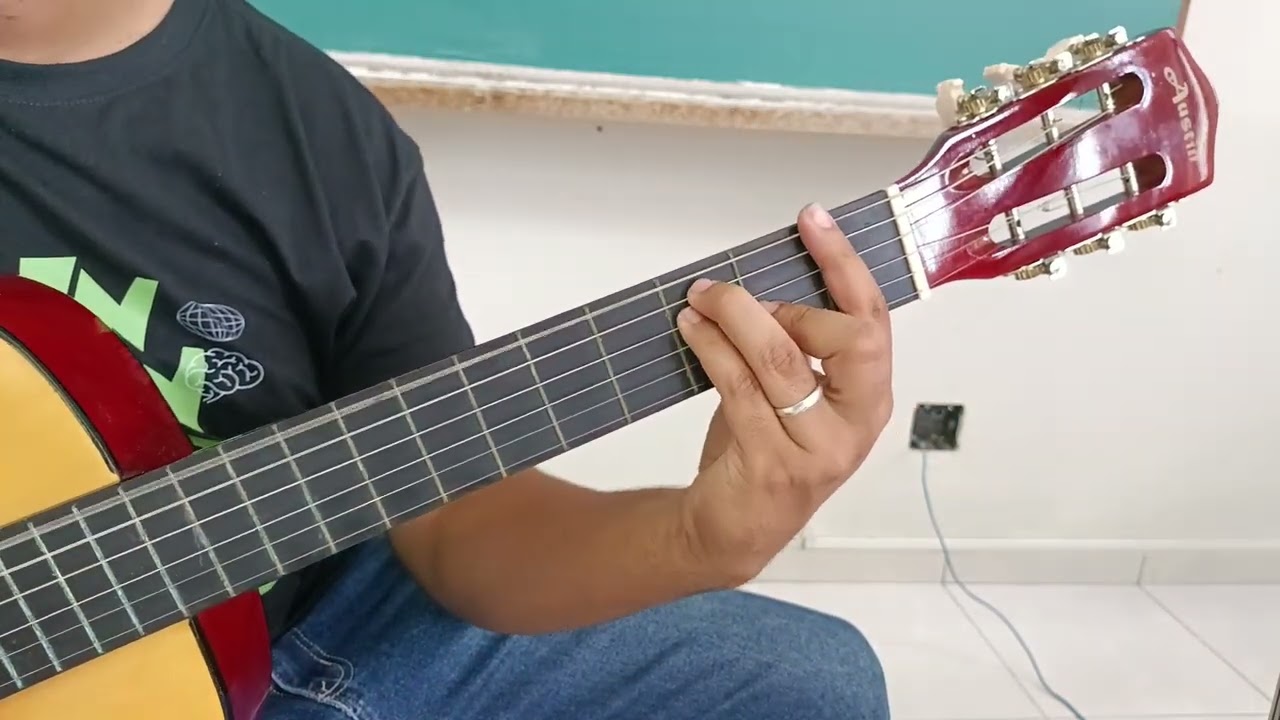 Aula 2 violão   Acordes Maiores e Menores