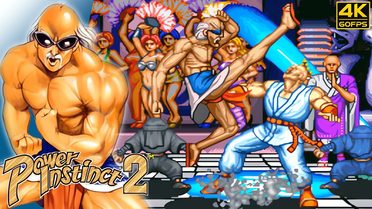 Power Instinct 2 - Kanji (Arcade / 1994) 4K 60FPS